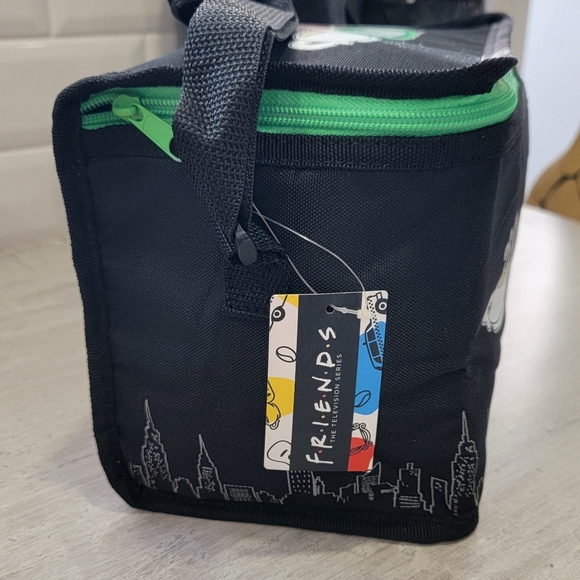 Friends Central Perk Insulated Lunch Bag Black Official TV Show Merch Lunch Box - Picture 4 of 16